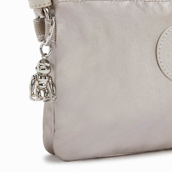 Kipling Creativity XB Metallic Crossbody Veske Beige | NO 2110ZU